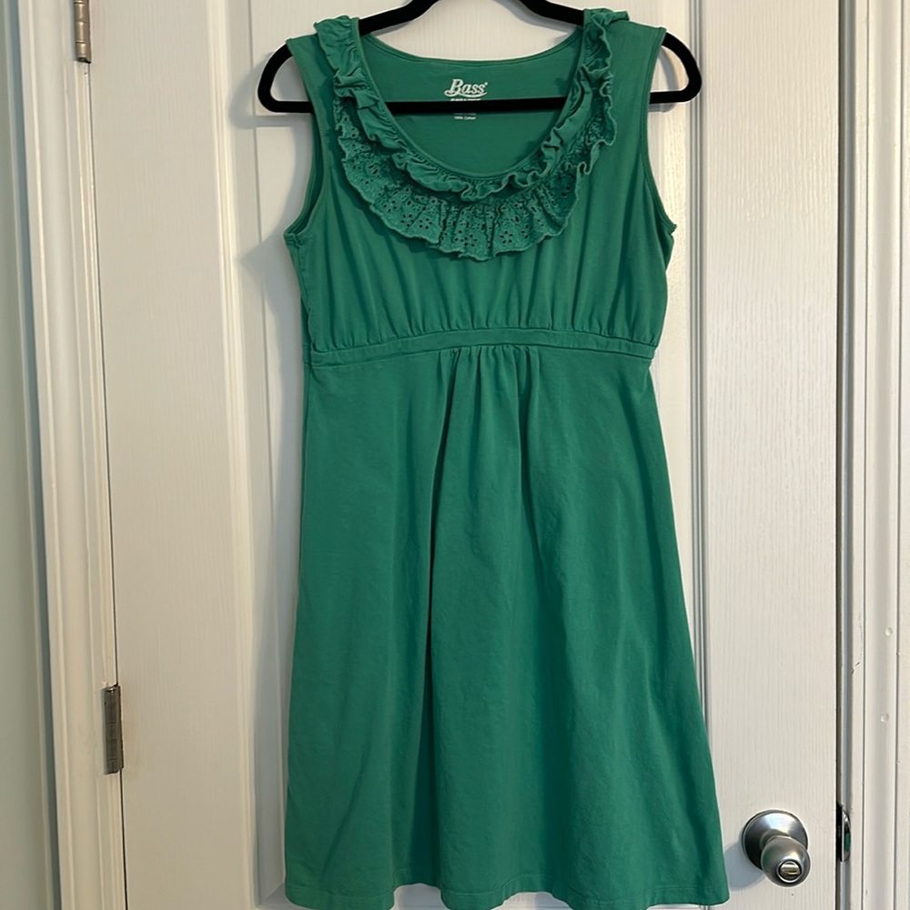 Bass Green Sleeveless Dress